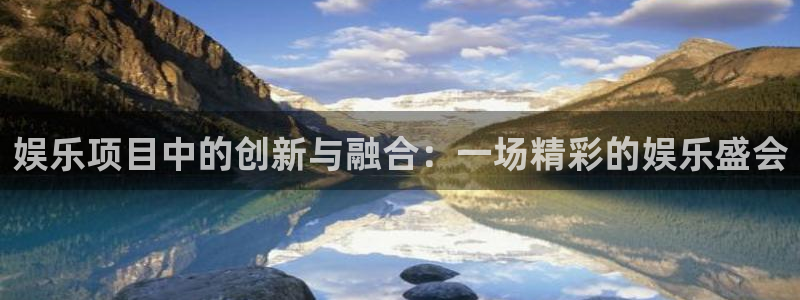 新航娱乐体育论坛：娱乐项目中的创新与融合：一场精彩的娱乐盛会
