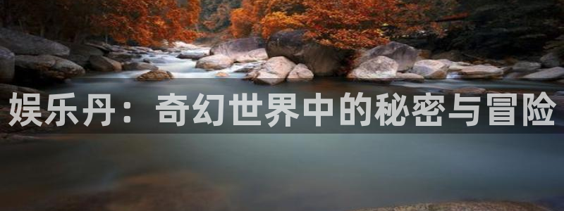 新航娱乐平台招商：娱乐丹：奇幻世界中的秘密与冒险