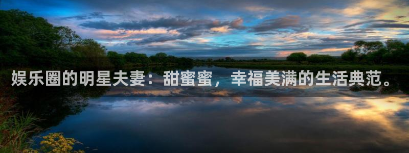 www.新航娱乐体育.com：娱乐圈的明星夫妻：甜蜜蜜，幸福美满的生活典范。